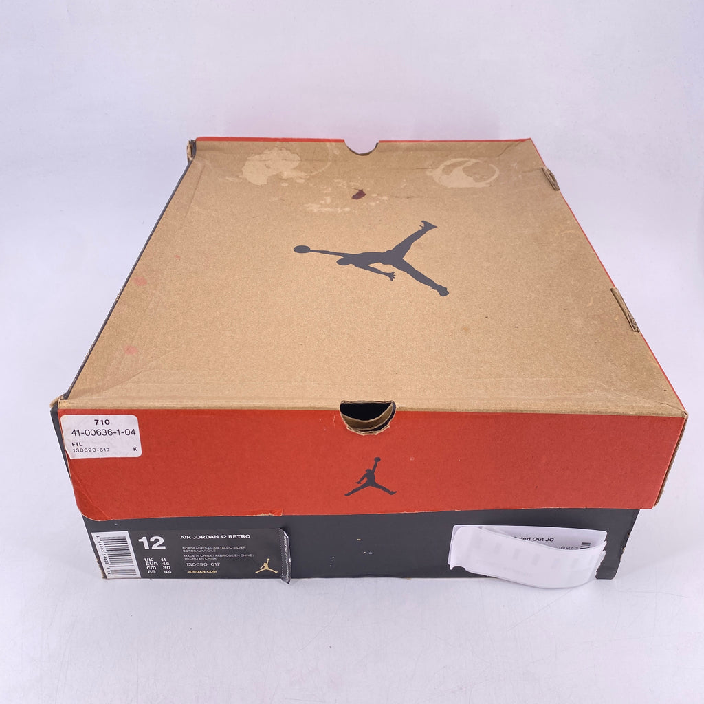 Air Jordan 12 Retro "Bordeaux" 2017 Used Size 12