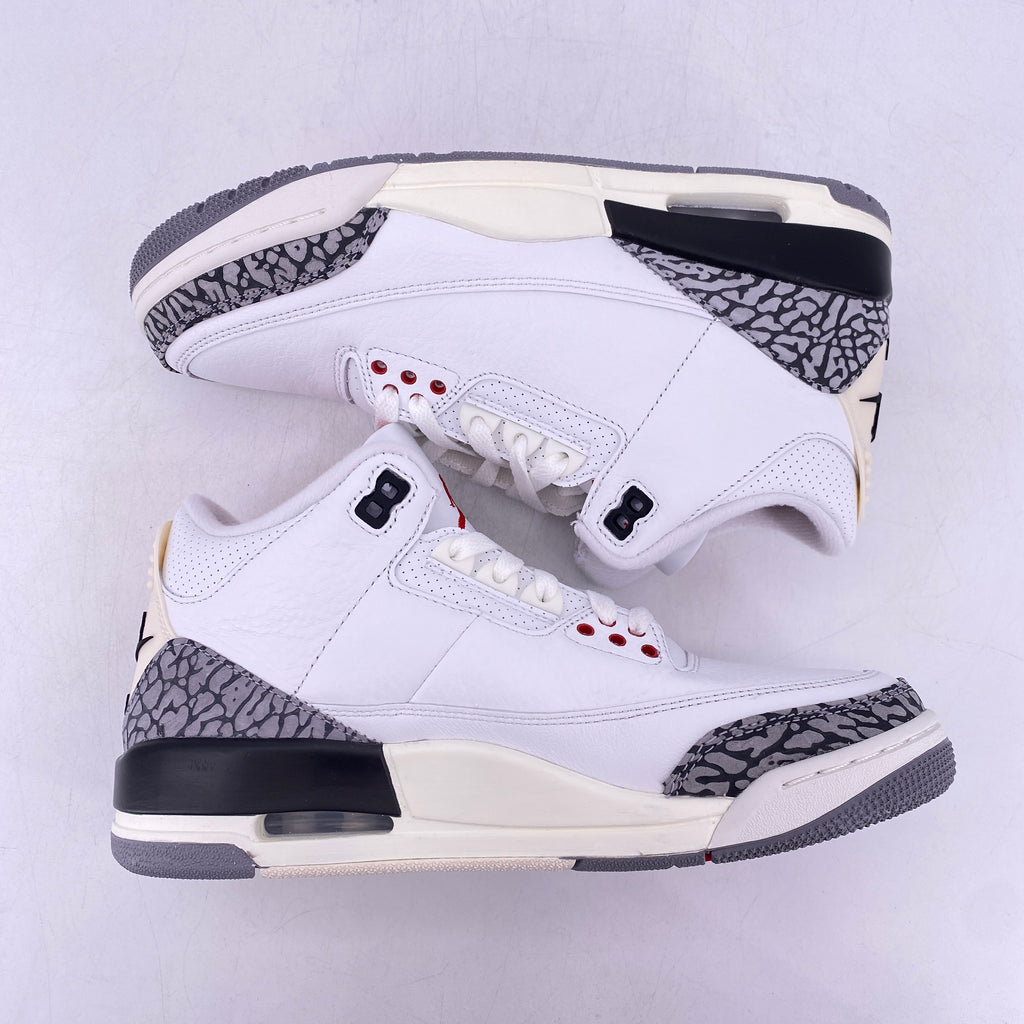 Air Jordan 3 Retro "White Cement Reimagined" 2023 New Size 7.5