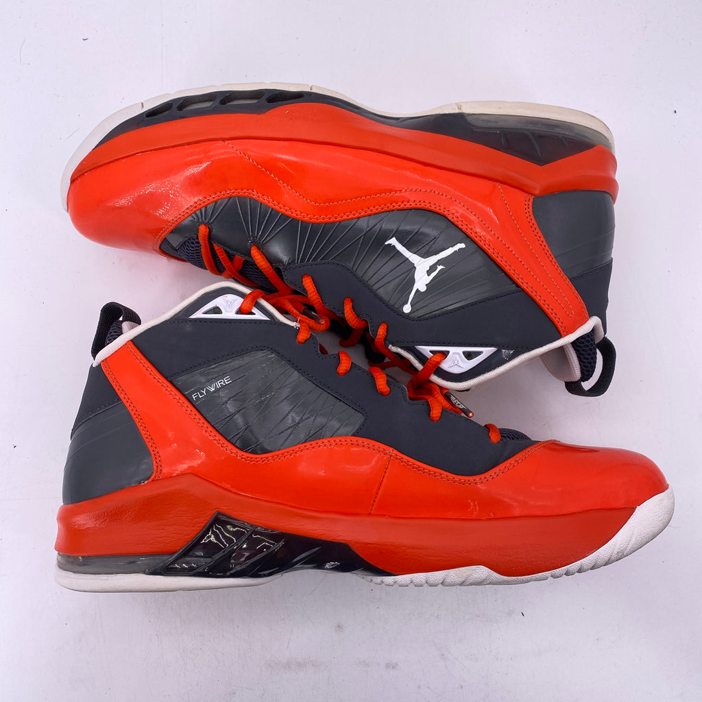 Air Jordan Melo M8 "Anthracite Orange" 2012 Used Size 13