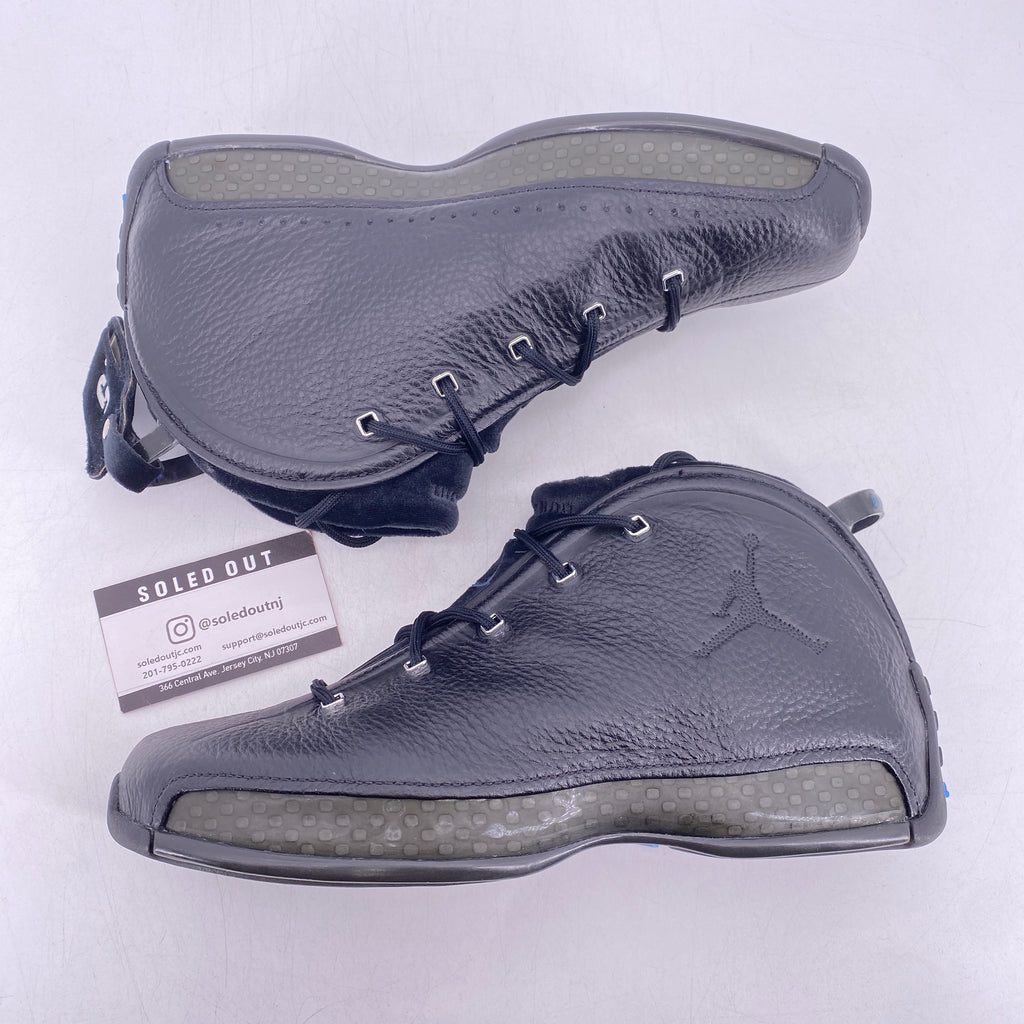 Air Jordan 18.5 OG "Black Chrome Blue" 2004 New Size 8