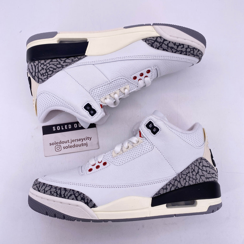 Air Jordan 3 Retro "White Cement Reimagined" 2023 New Size 7