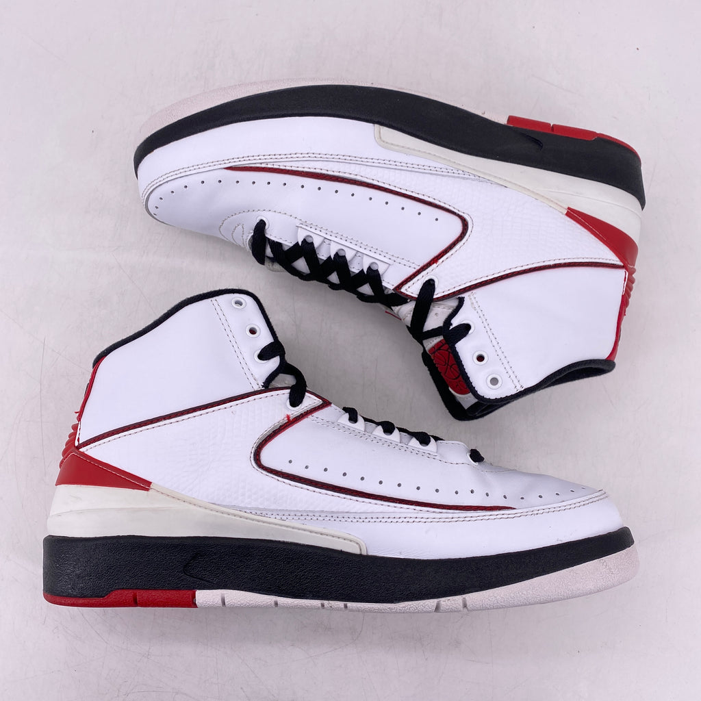 Air Jordan 2 Retro "White Varsity Red" 2010 Used Size 8.5