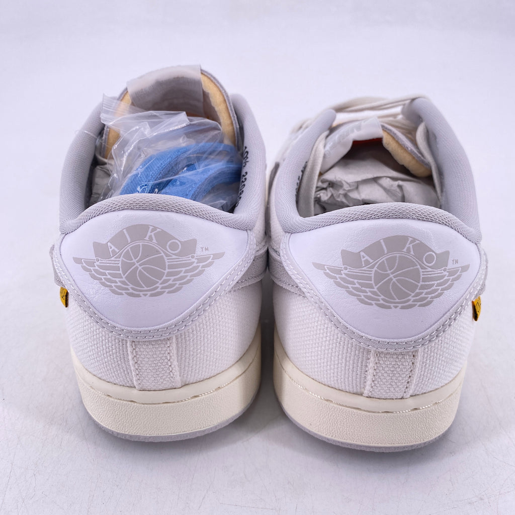Air Jordan 1 Retro AJKO Low "Union White Canvas" 2023 New Size 10.5