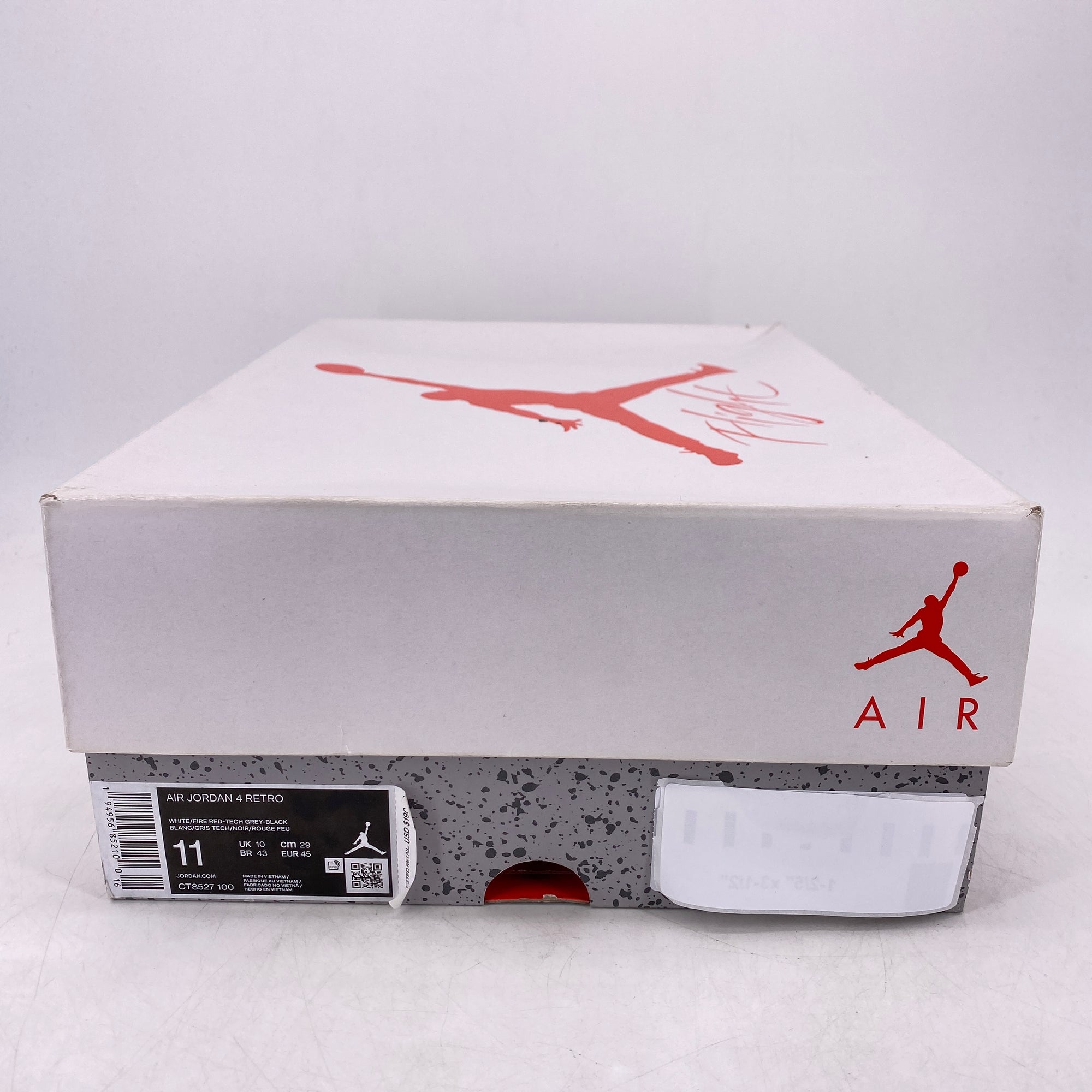 Air Jordan 4 Retro &quot;White Oreo&quot; 2021 Used Size 11