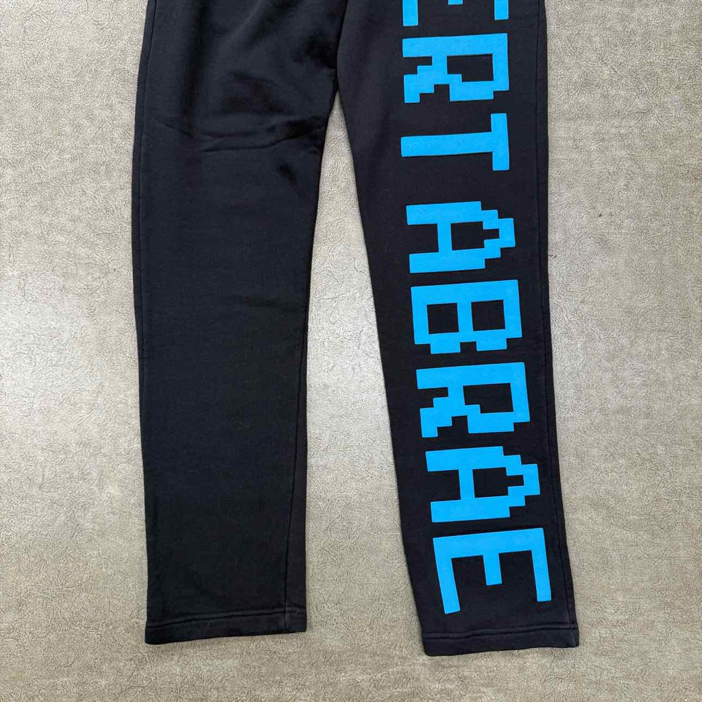 Vertabrae Sweatpants "LOGO BLUE" Black Used Size M