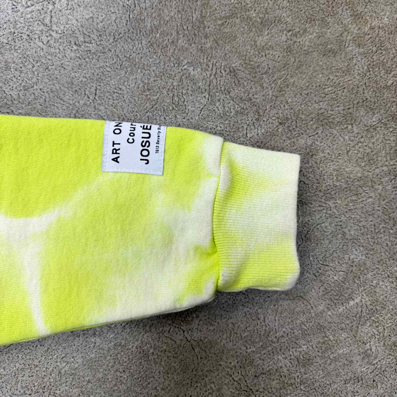 Gallery DEPT. Zip Up "FRENCH" Lime Green Used Size S