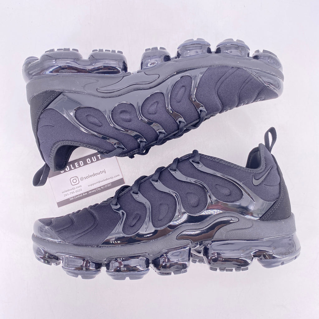 Nike Air Vapormax Plus "TRIPLE BLACK" 2018 New Size 10