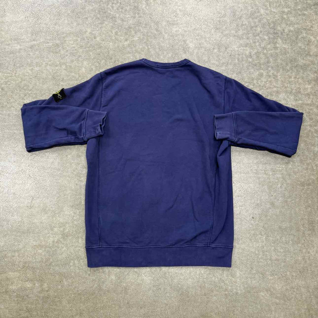 Stone Island Crewneck Sweater "PATCH" Navy Used Size 2XL