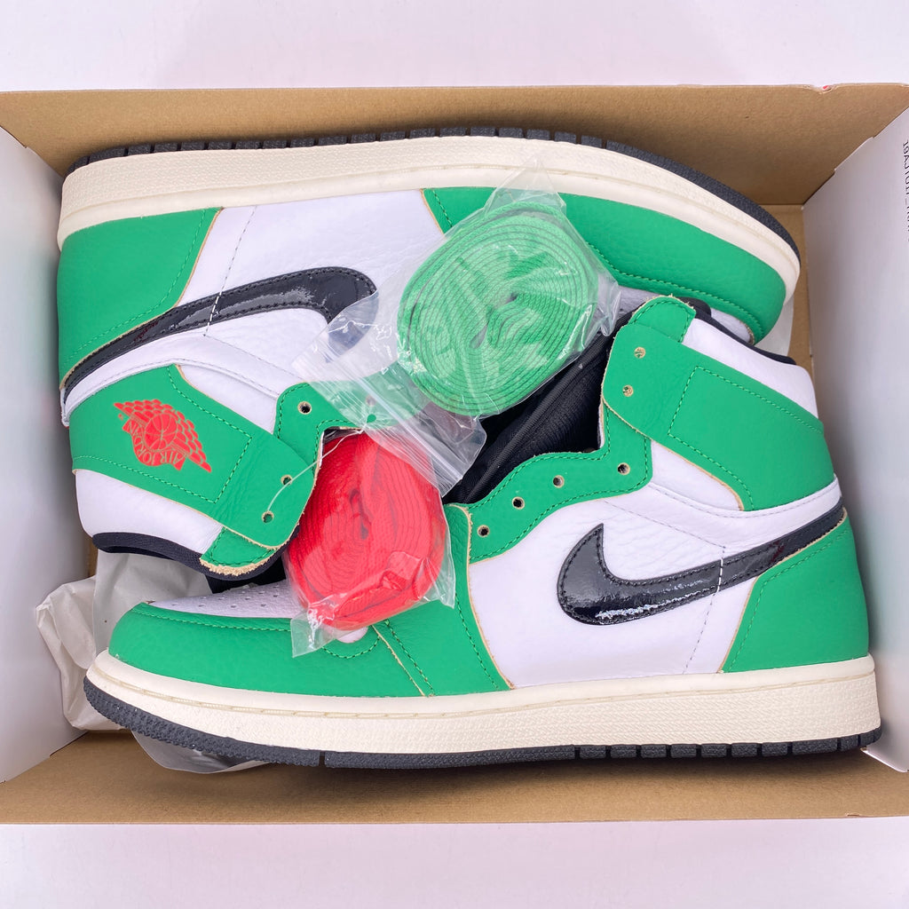 Air Jordan (W) 1 Retro High OG "Lucky Green" 2020 New Size 9.5W