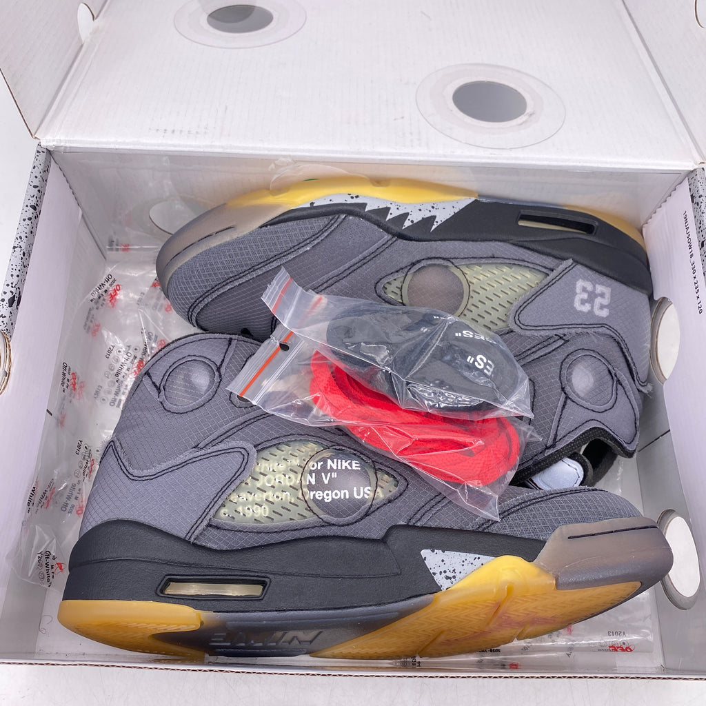 Air Jordan 5 Retro "Ow Black" 2020 New Size 8