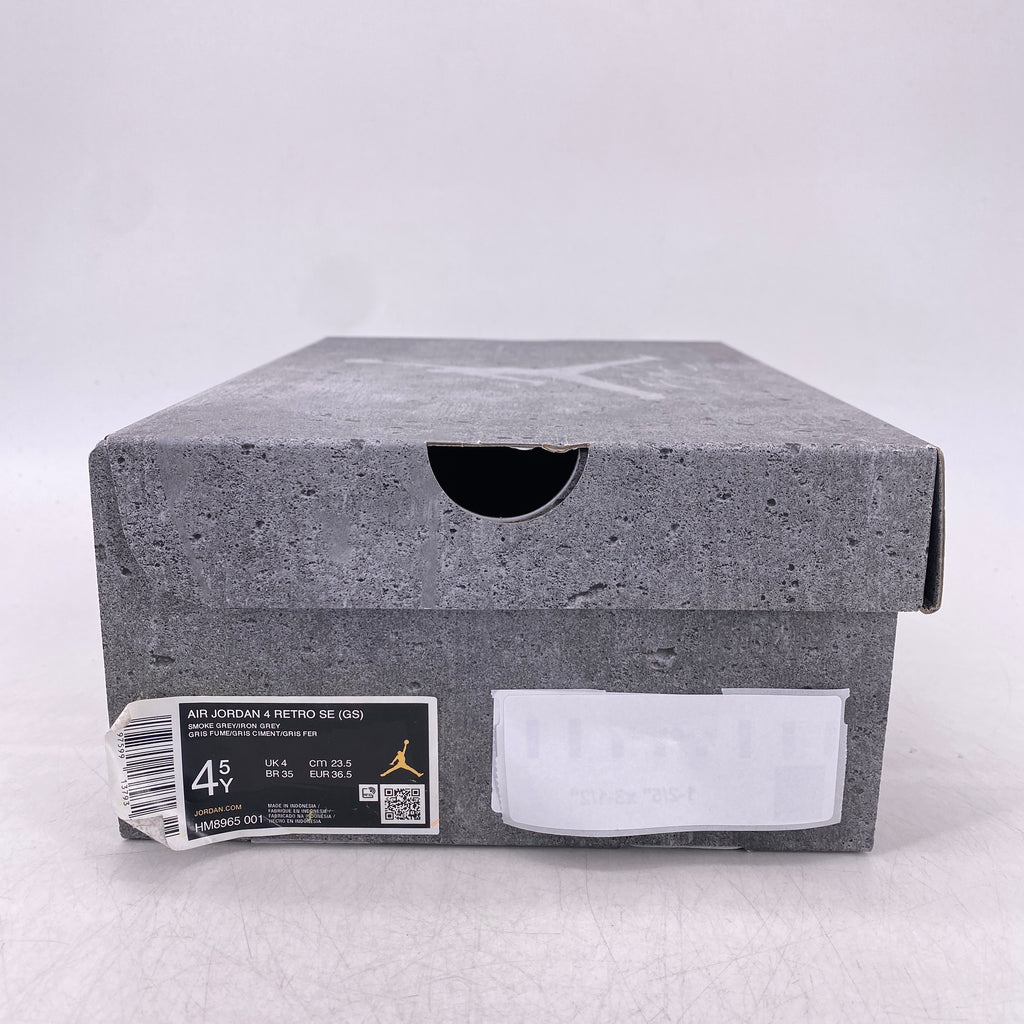 Air Jordan (GS) 4 Retro "Wet Cement" 2024 Used Size 4.5Y