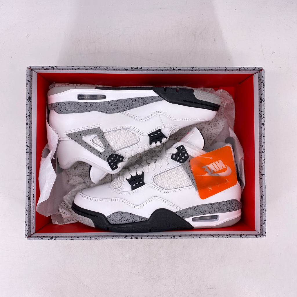 Air Jordan 4 Retro "White Cement" 2025 New Size 7.5