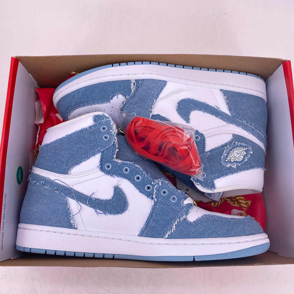 Air Jordan (W) 1 Retro High OG "Denim" 2022 New Size 12W