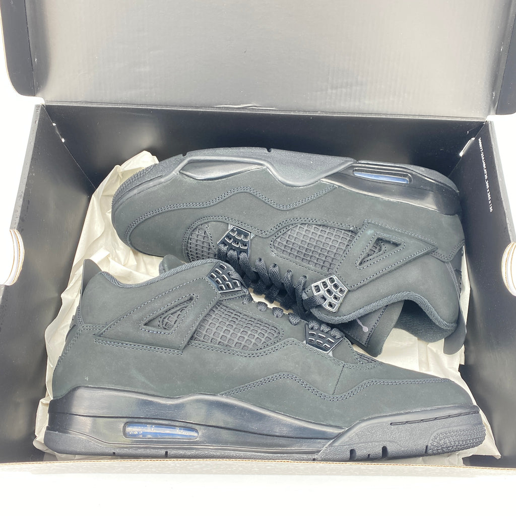 Air Jordan 4 Retro "Black Cat" 2025 New Size 11.5