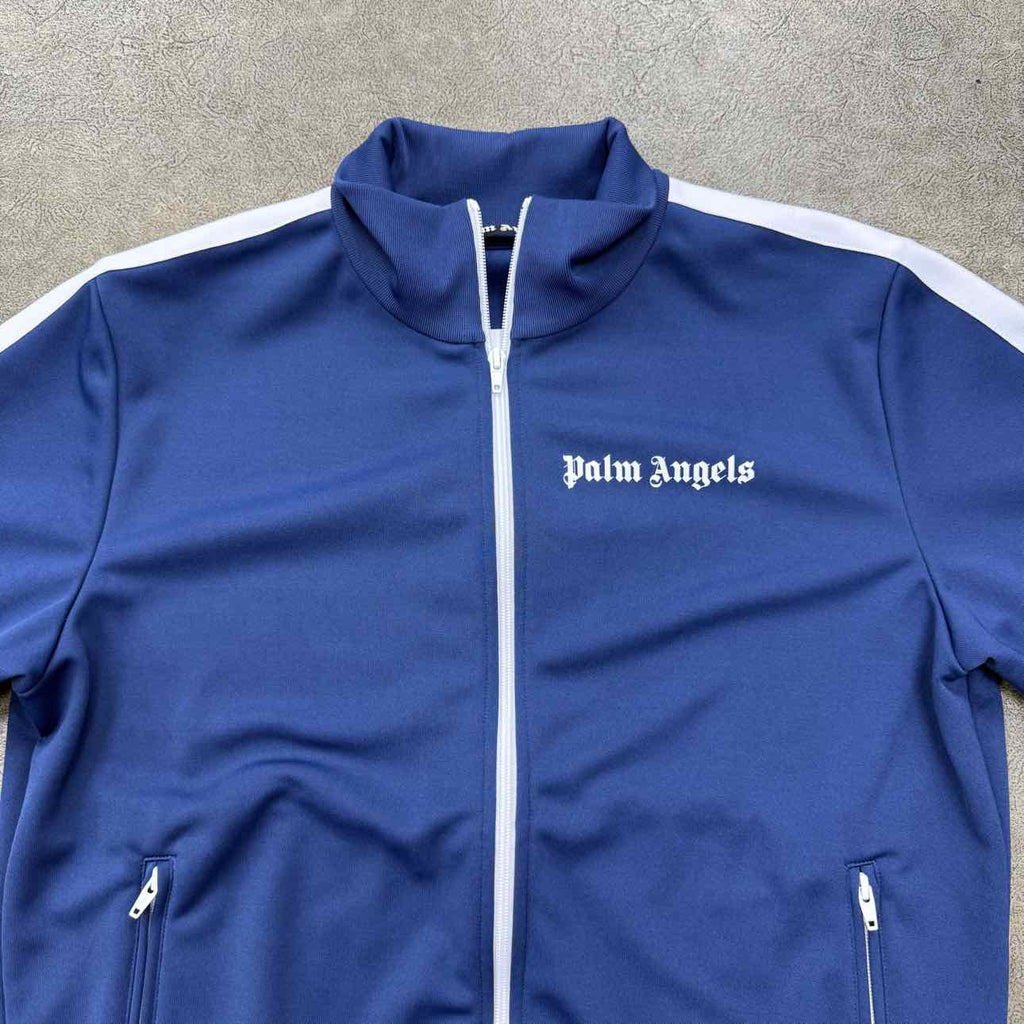Palm Angels Track Jacket Blue Used Size XL