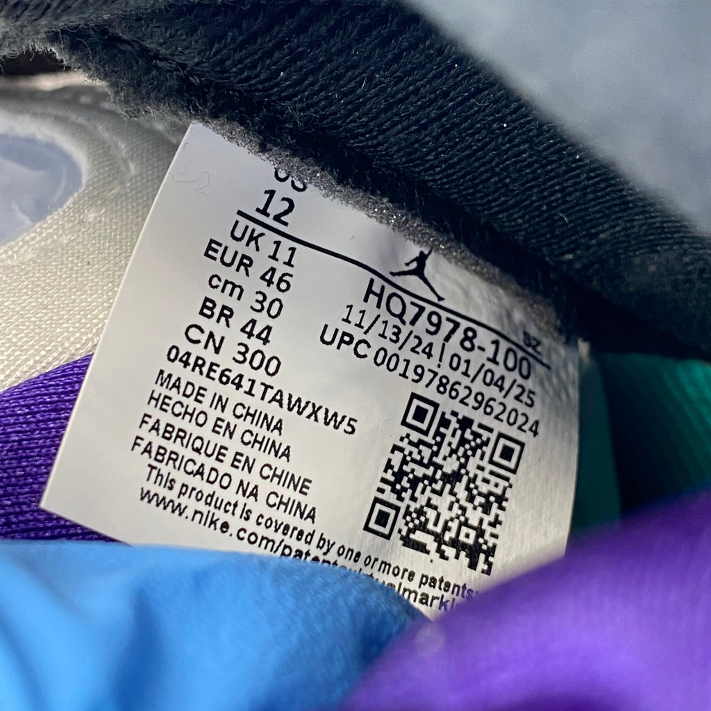 Air Jordan 5 Retro "Grape" 2025 New Size 12