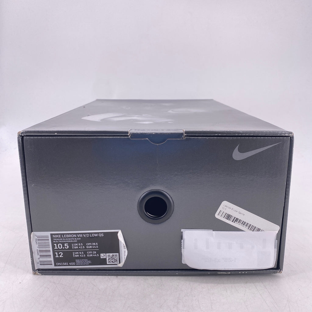Nike LEBRON 8 V2 LOW "Sprite" 2021 Used Size 10.5