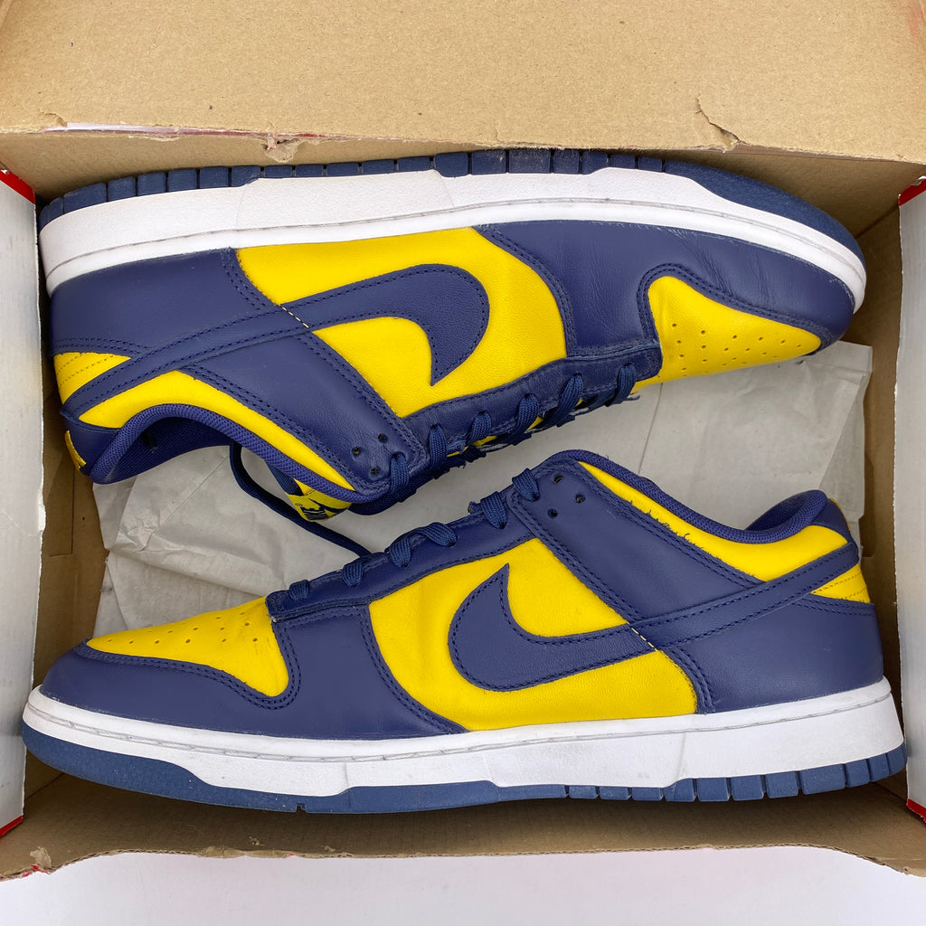 Nike Dunk Low Retro "Michigan" 2021 Used Size 12