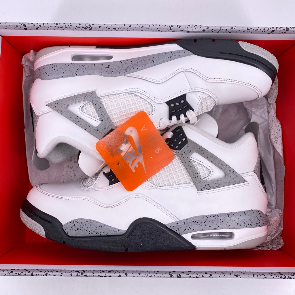 Air Jordan 4 Retro "White Cement" 2025 Used Size 10.5