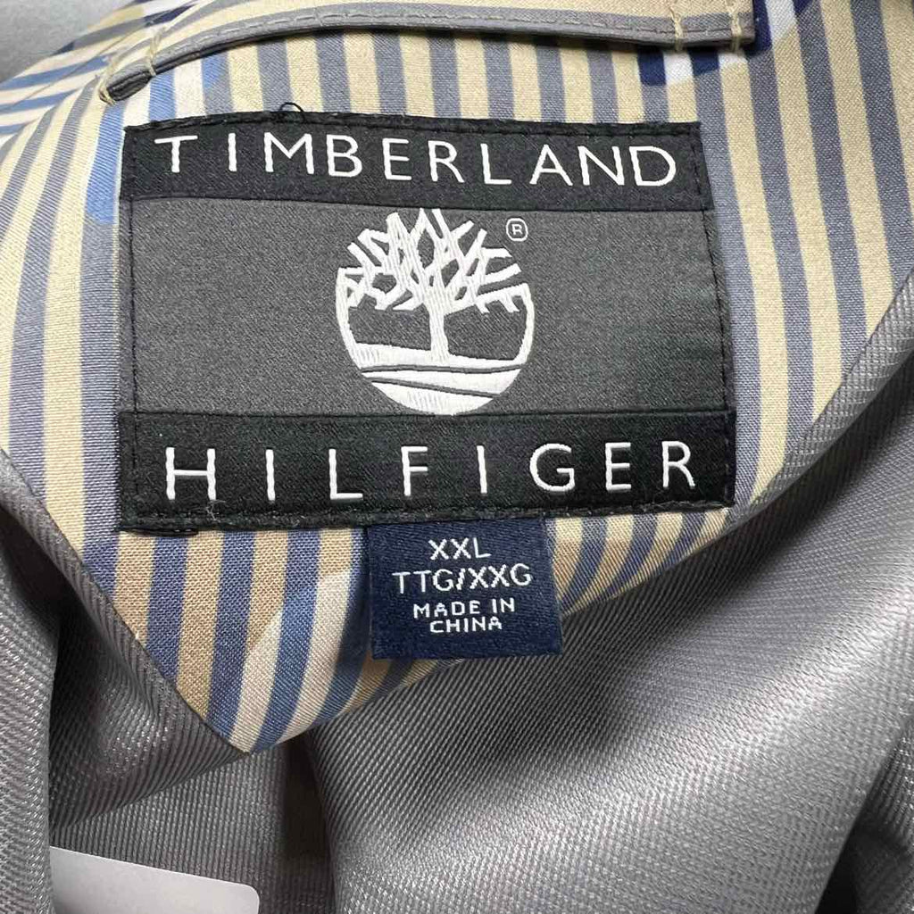 Timberland Jacket "HILFIGER X TIMBERLAND GORE-TEX" Camo Used Size 2XL