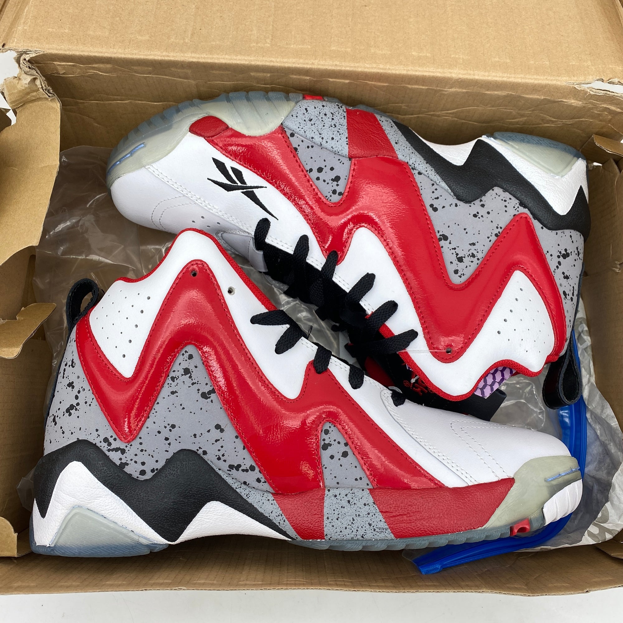 Reebok Kamikaze II &quot;Trailblazers&quot; 2013 New Size 9