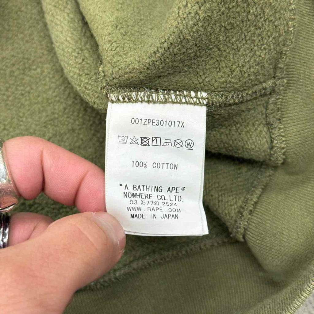 Bape Zip Up "BUSY WORKS" Camo Used Size L
