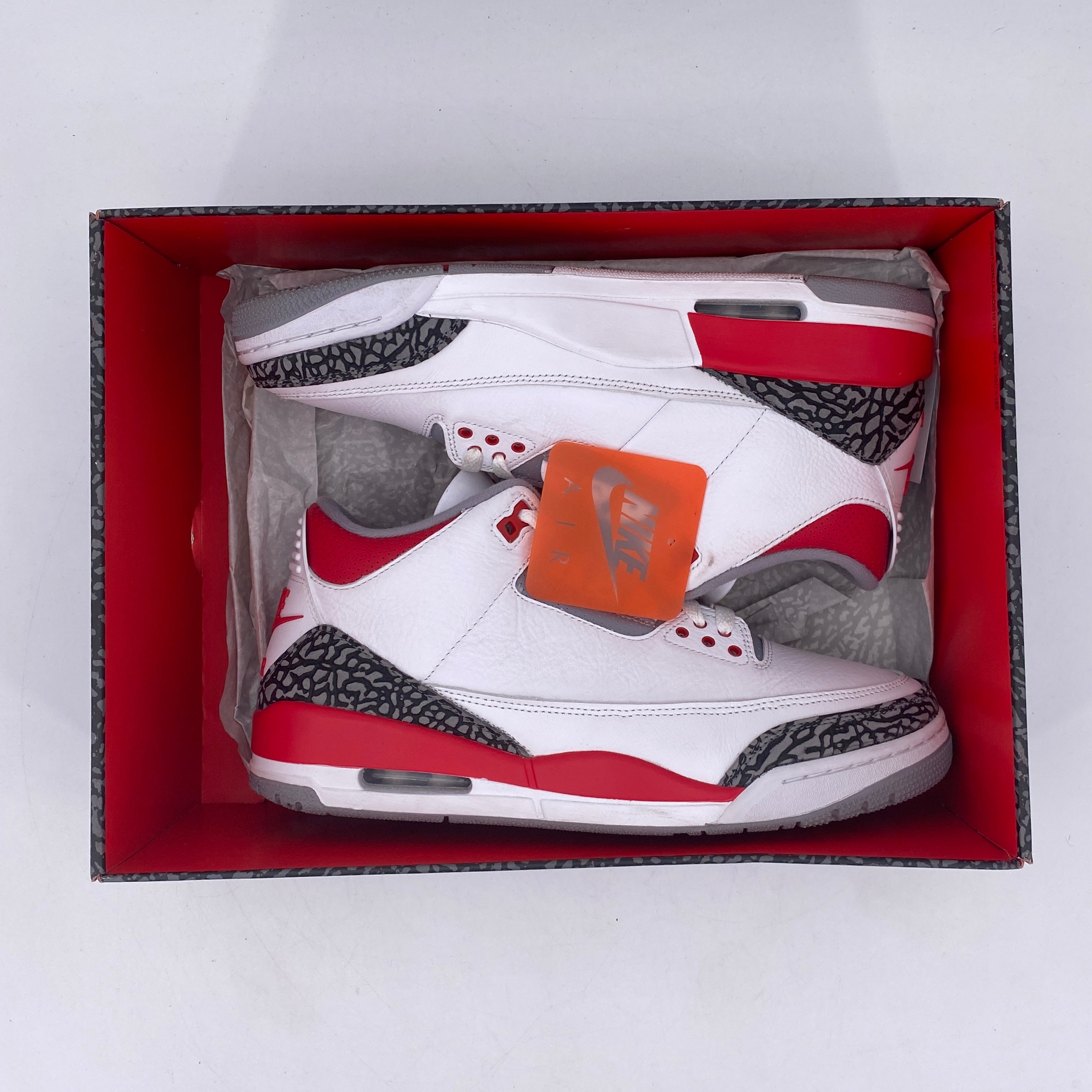 Air Jordan 3 Retro &quot;Fire Red&quot; 2022 Used Size 10.5