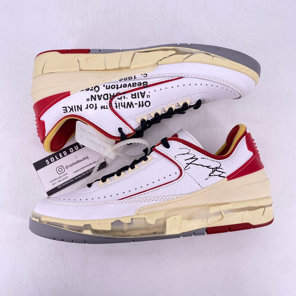 Air Jordan 2 Retro "Ow White Red" 2021 Used Size 8.5