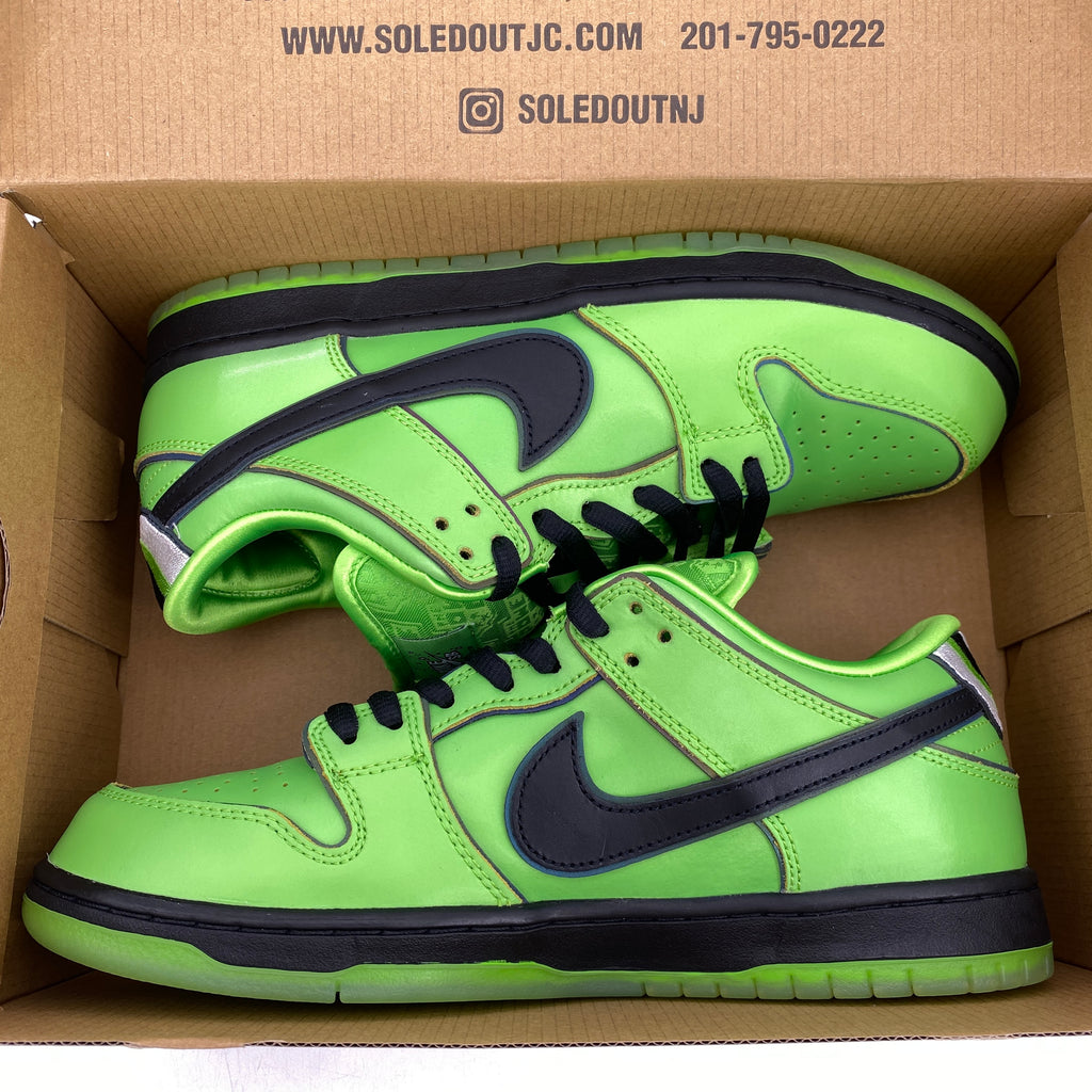 Nike SB Dunk Low "Powerpuff Buttercup" 2023 Used Size 10