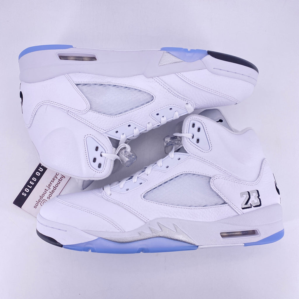 Air Jordan 5 Retro "White Metallic" 2026 New Size 13