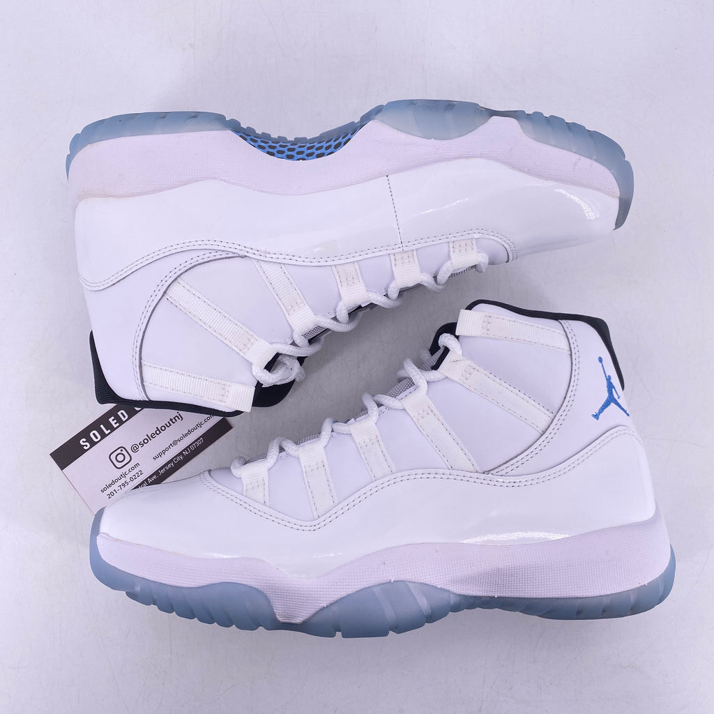 Air Jordan 11 Retro "Legend Blue" 2024 New Size 8.5