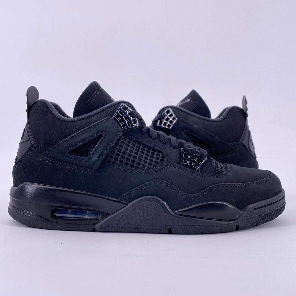 Air Jordan 4 Retro "Black Cat" 2025 New Size 10.5