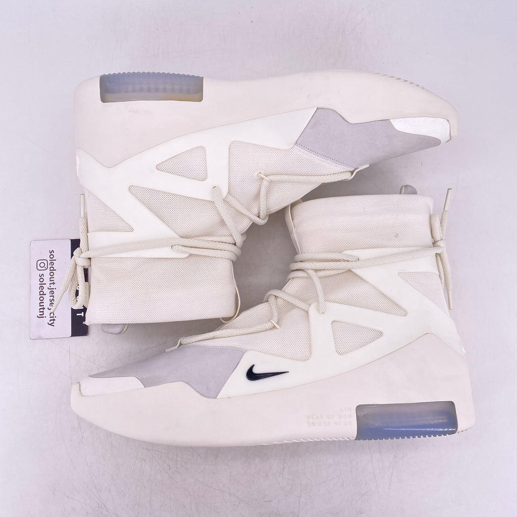 Nike Air Fear of God 1 "Sail Black" 2019 Used Size 11.5