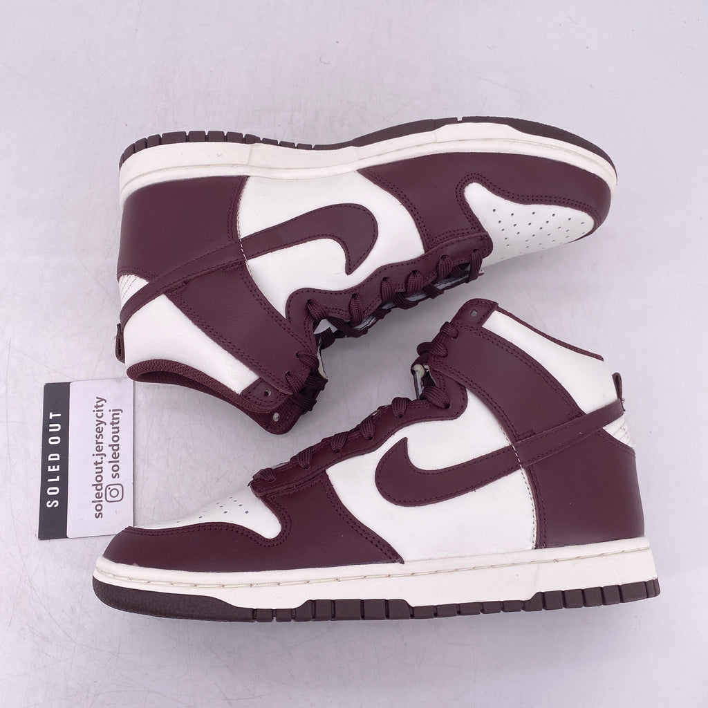 Nike (W) Dunk High "Burgundy Crush" 2022 New Size 9.5W