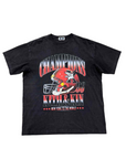 Kith T-Shirt "KITH & KIN CHAMPIONS" Black Used Size L