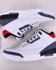 Air Jordan 3 Retro "Fire Red Denim" 2020 New Size 9.5