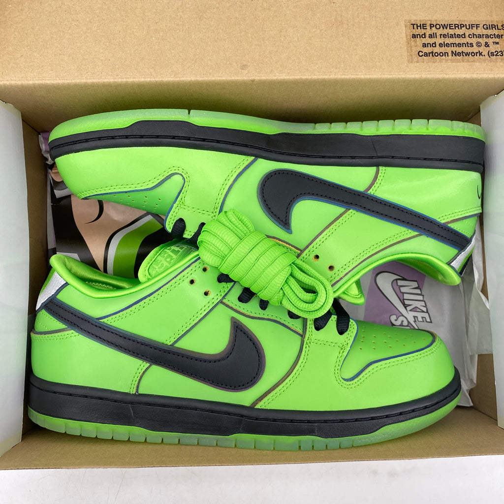 Nike SB Dunk Low "Powerpuff Buttercup" 2023 New Size 10