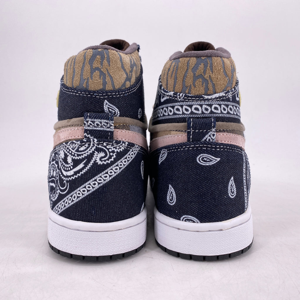 Bespoke High Top "Bandana"  New Size 8