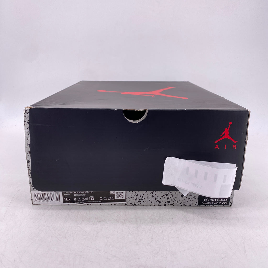 Air Jordan 6 Retro "Electric Green" 2021 Used Size 11.5