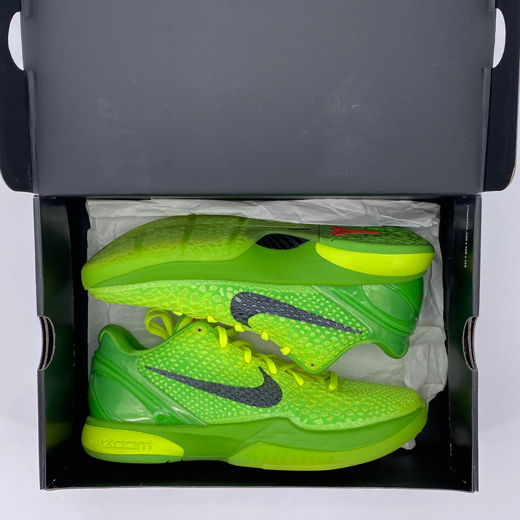 Nike Kobe 6 Protro "Grinch" 2020 Used Size 9