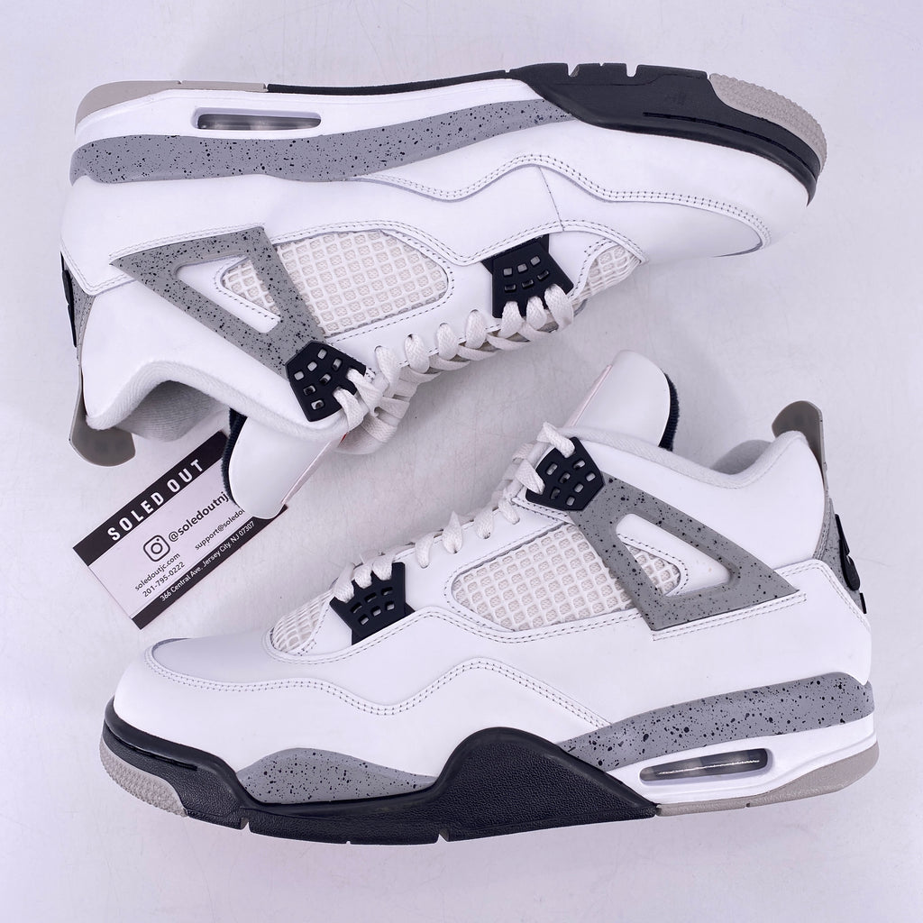 Air Jordan 4 Retro "White Cement" 2025 Used Size 13