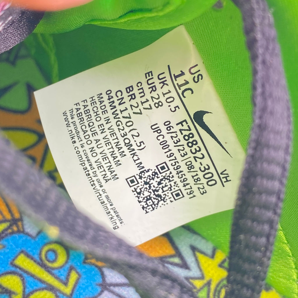 Nike (PS) SB Dunk Low "Powerpuff Buttercup" 2023 New Size 11c
