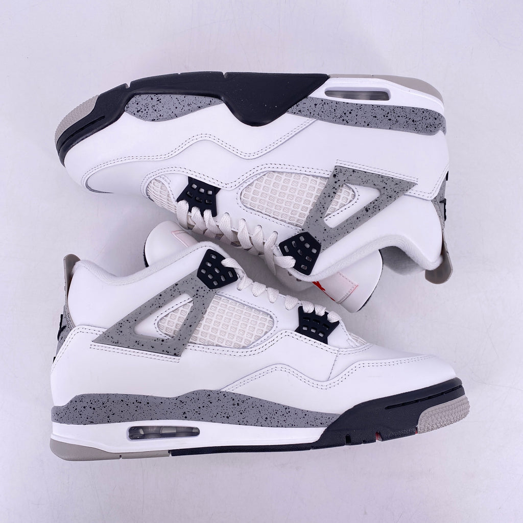 Air Jordan 4 Retro "White Cement" 2025 New Size 8.5