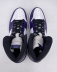 Air Jordan 1 Retro High OG "Court Purple 2.0" 2020 Used Size 10