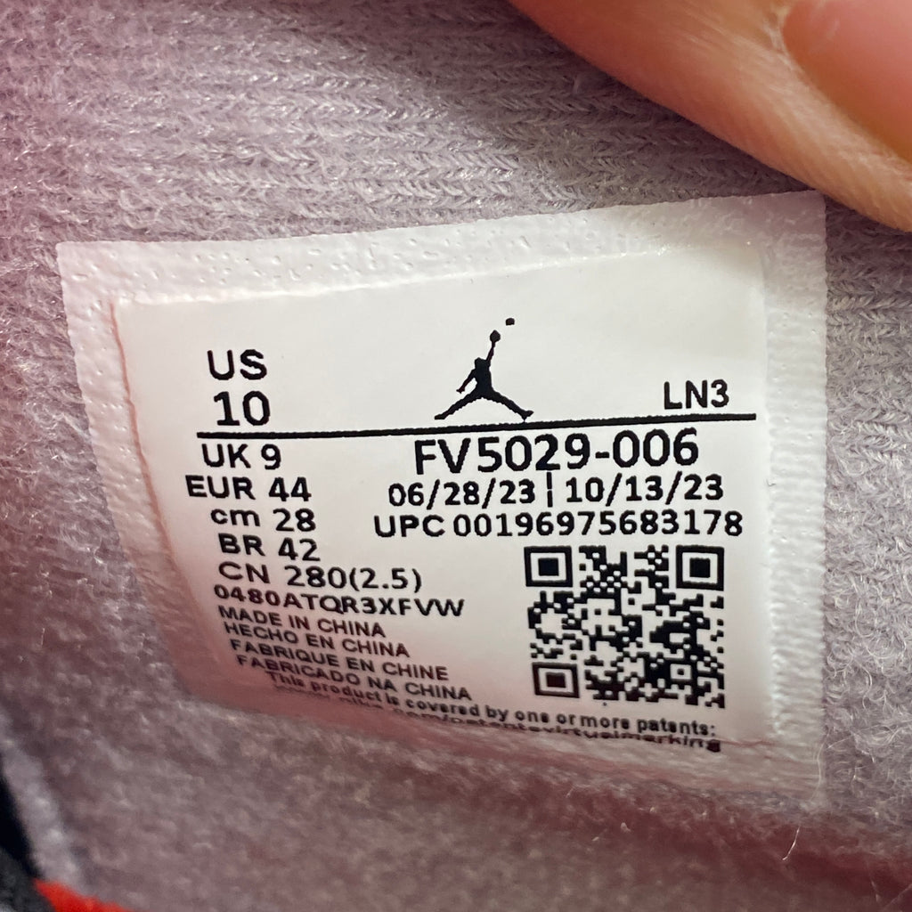 Air Jordan 4 Retro "Bred Reimagined" 2024 New Size 10