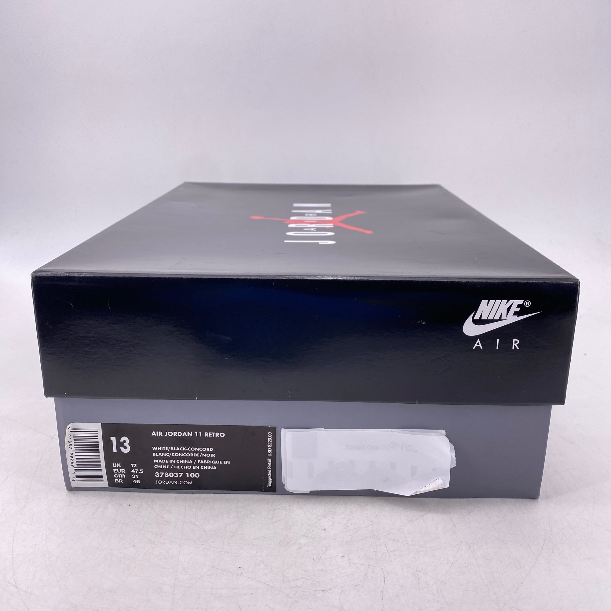 Air Jordan 11 Retro &quot;Concord&quot; 2018 New Size 13
