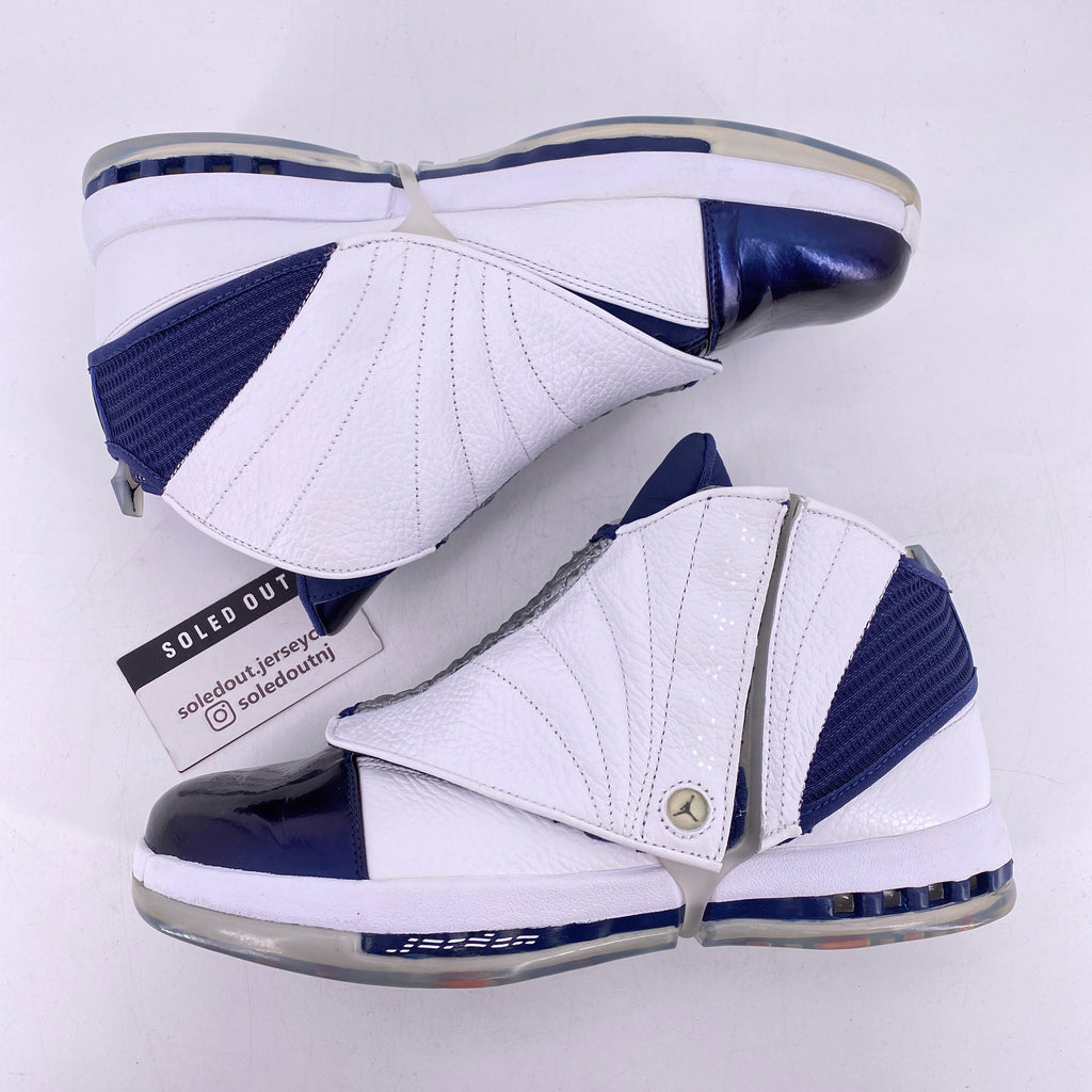 Air Jordan 16 Retro "Midnight Navy" 2016 Used Size 9