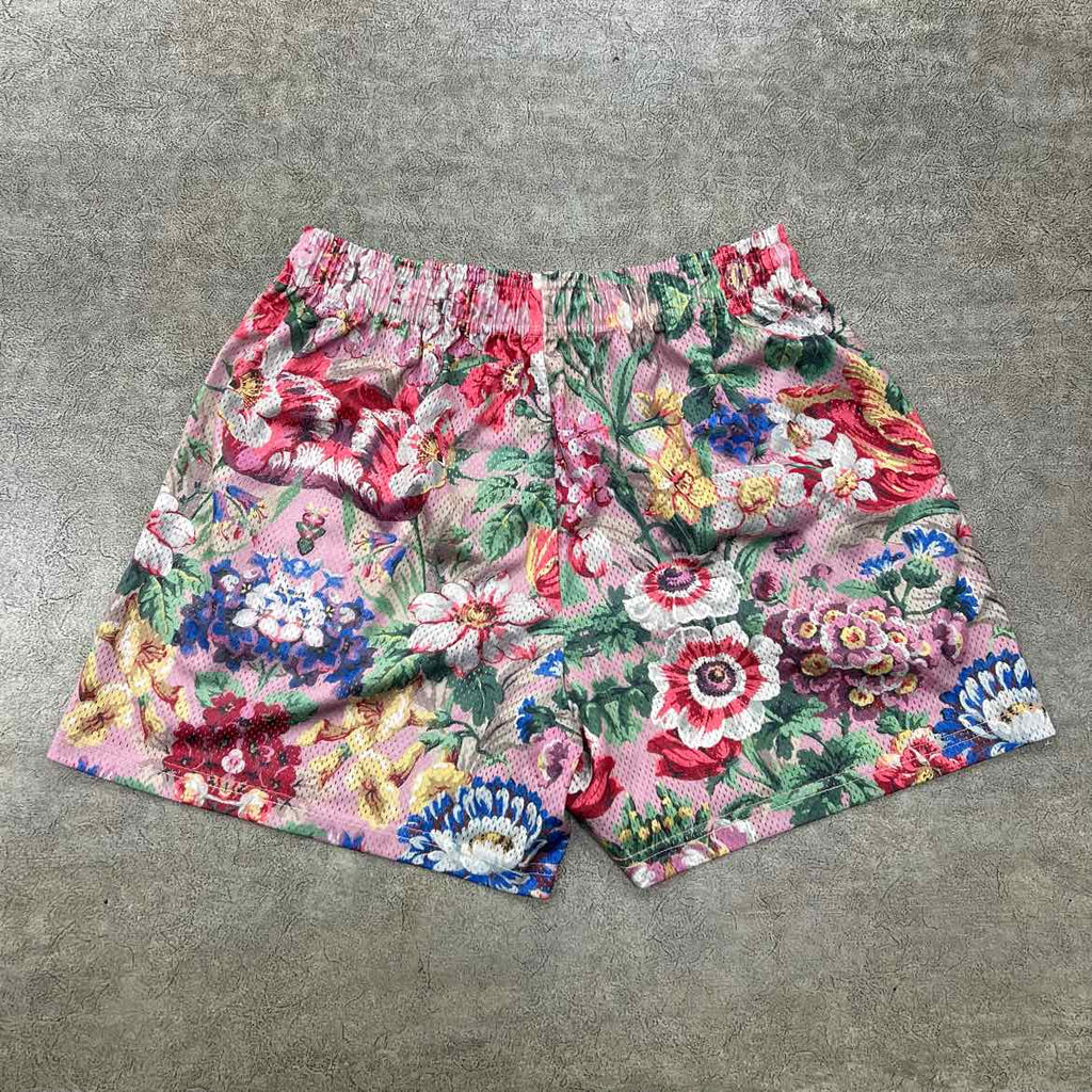Eric Emanuel Mesh Shorts "WALLPAPER" Used Size 2XL