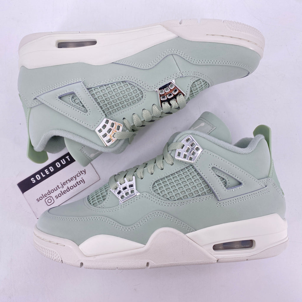 Air Jordan (W) 4 Retro "Seafoam Sail" 2025 New Size 8.5W
