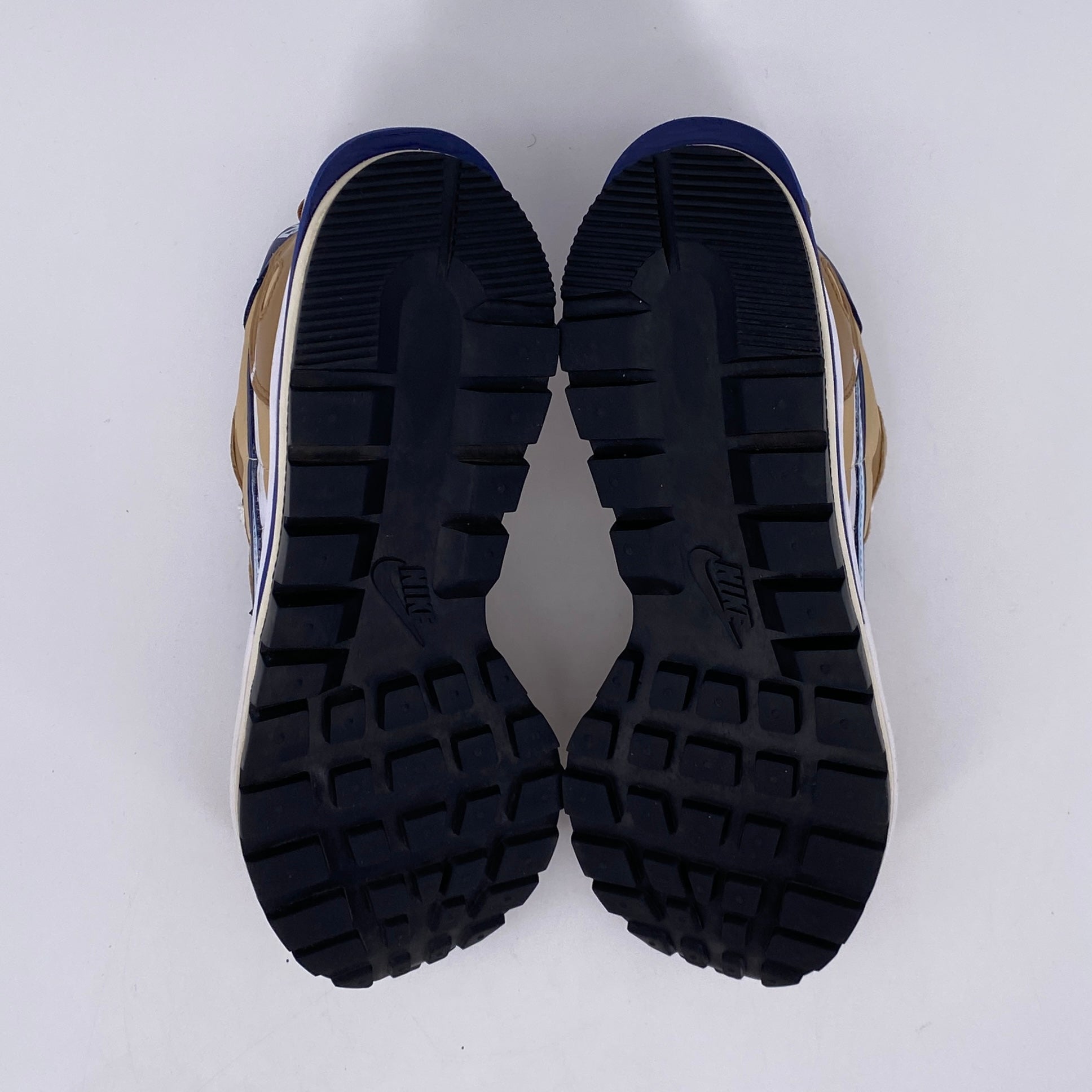 Nike Vaporwaffle / Sacai &quot;Sesame Blue Void&quot; 2021 Used Size 9